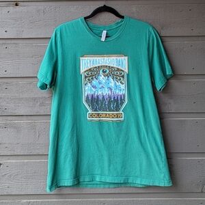 Trey Anastasio Band Colorado 2019 Tour Tee Green Size Large
